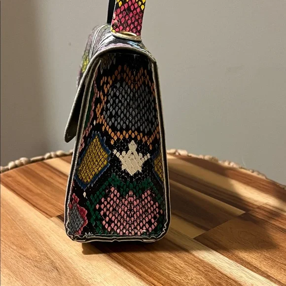 Snakeskin Mini Bag - Picture 2 of 9